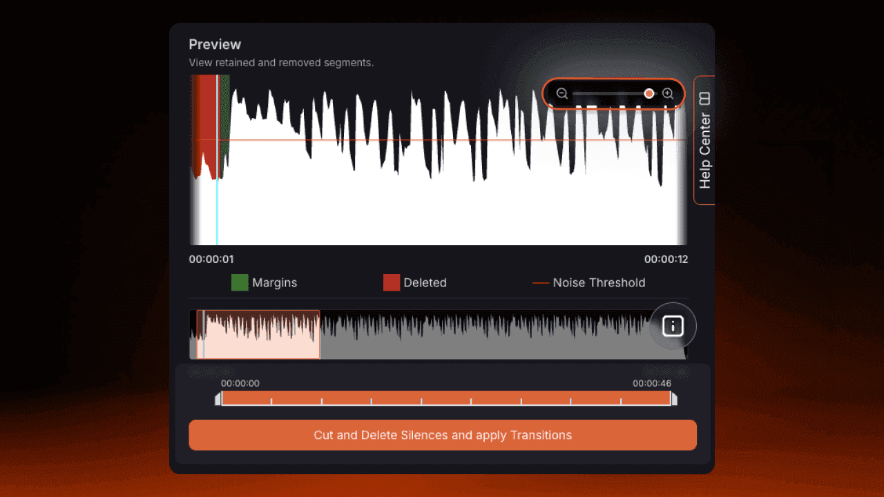 Autocut silences new preview